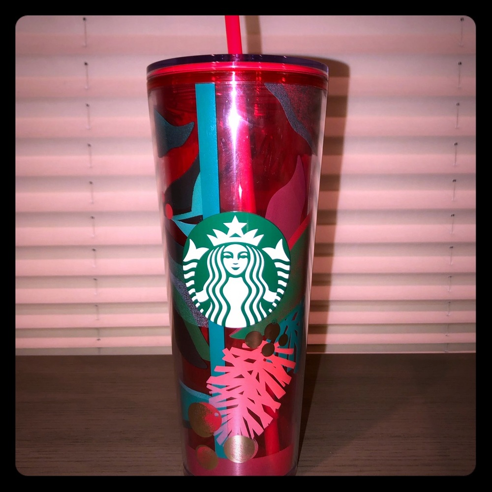 Collectible 2019 Starbucks Holiday 24oz Tumbler